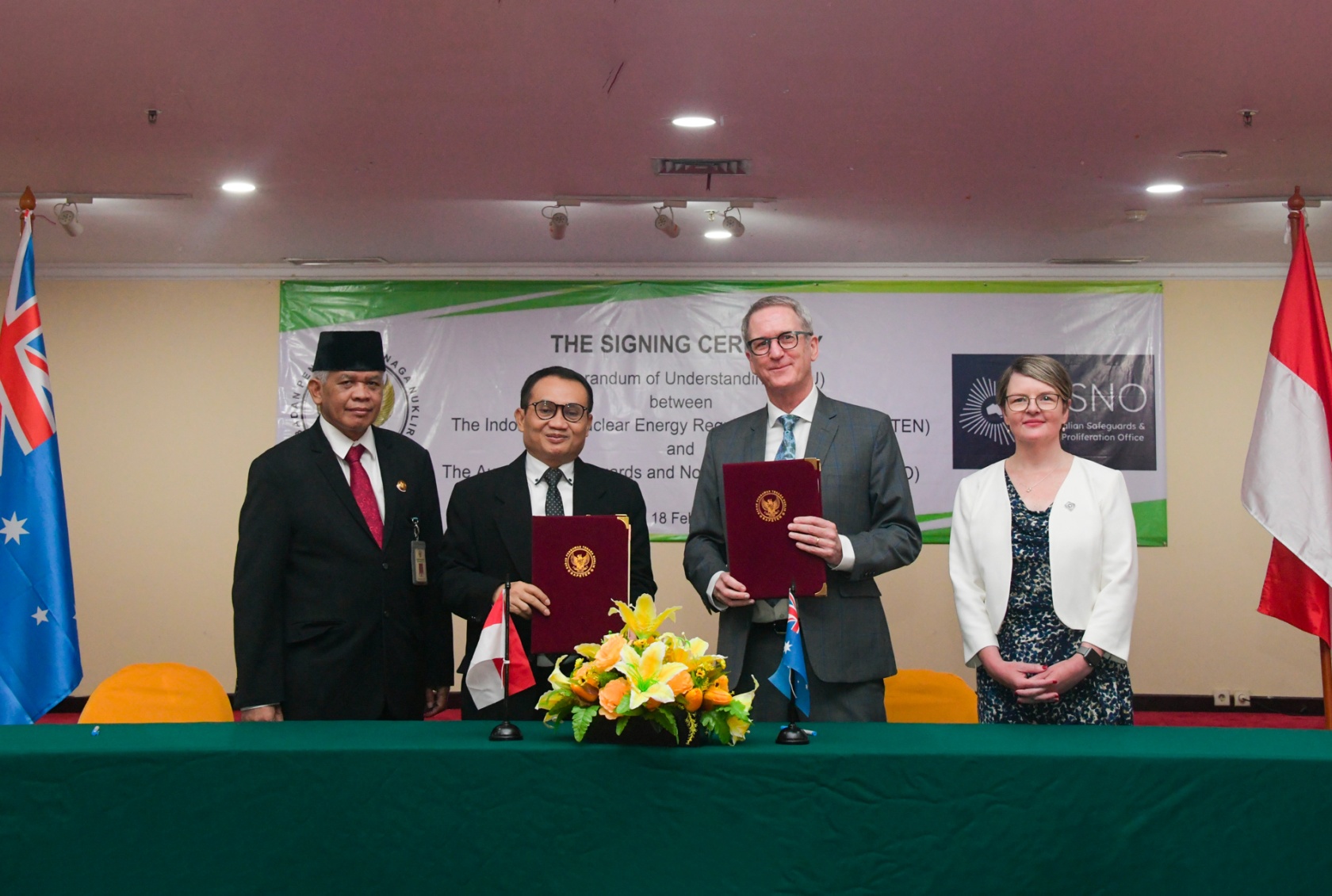 Celebrating a new phase of a long partnership: ASNO and BAPETEN sign new MOU